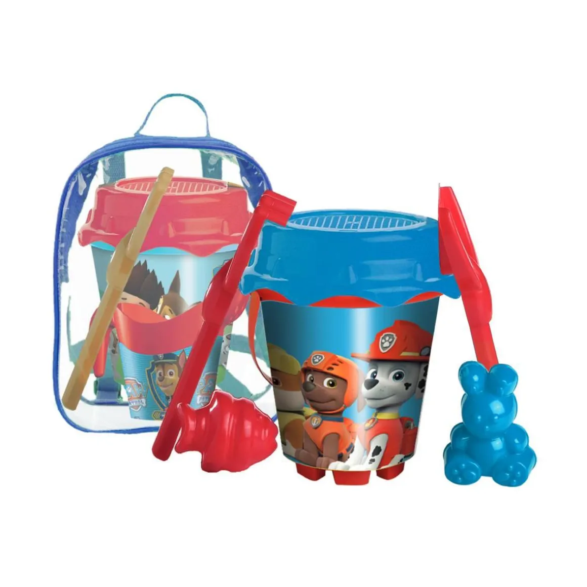 Patrulla Canina - Pack mochila y accesorios para la arena