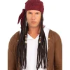 Peluca con pañuelo pirata