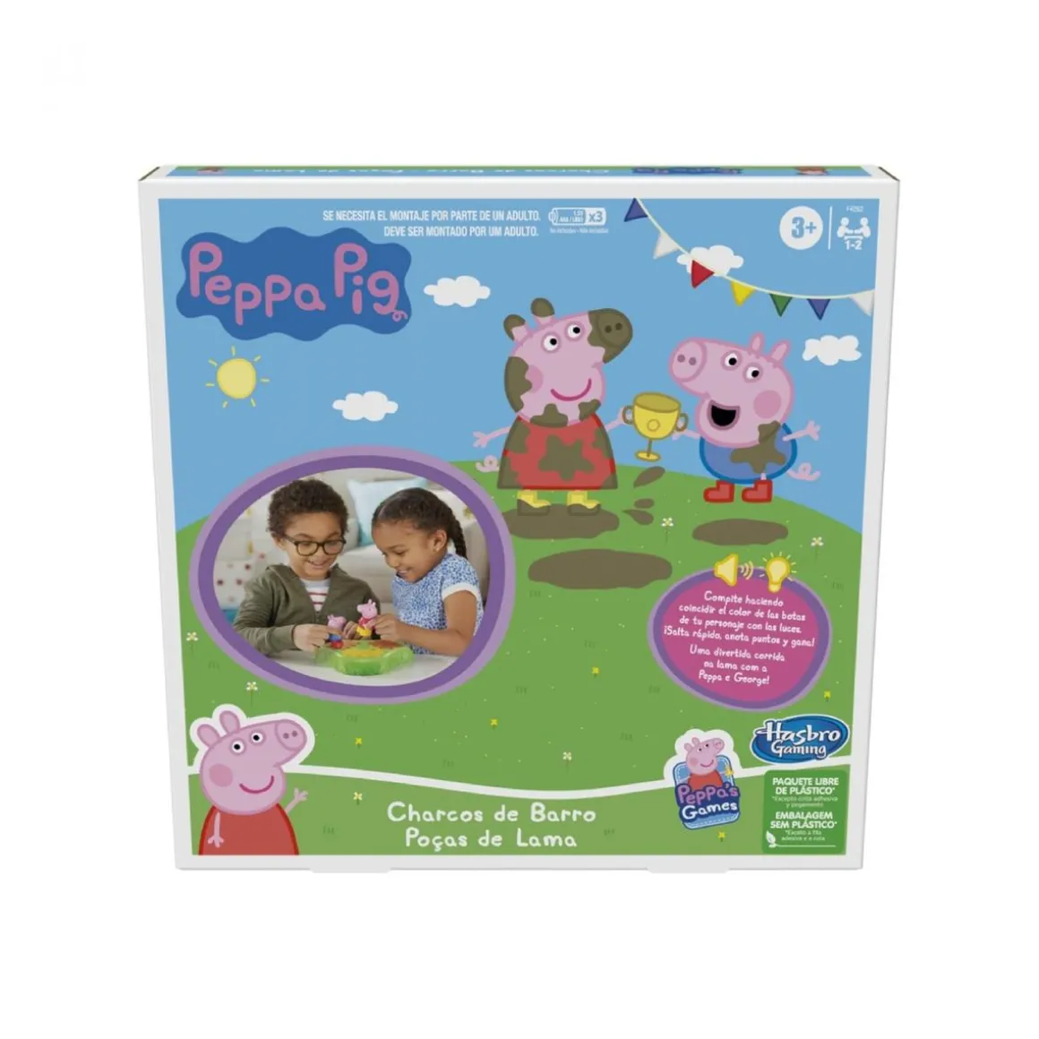 Peppa Pig - Charcos de barro - Juego de mesa