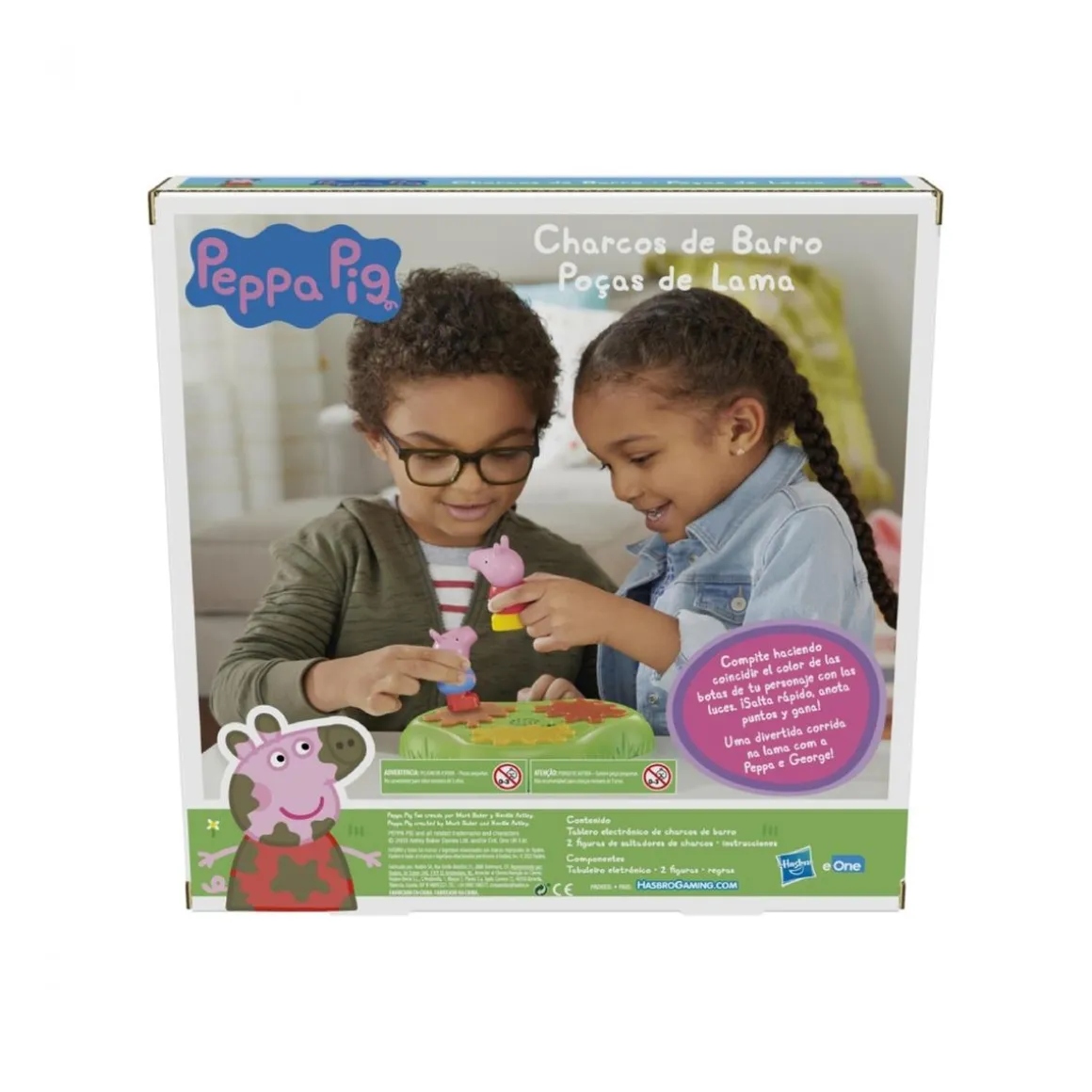 Peppa Pig - Charcos de barro - Juego de mesa