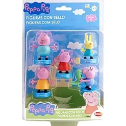 Peppa Pig - Pack 5 sellos