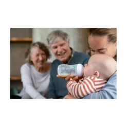 Philips Avent - Biberón Natural Response Airfree decorado 260 ml (1m+)