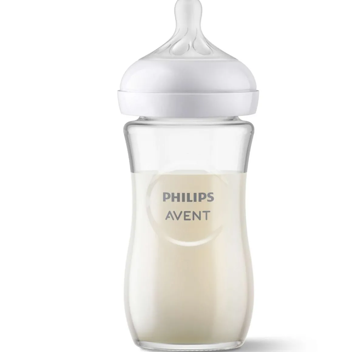 Philips Avent - Biberon de vidrio natural response 240 ml (1m+)