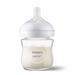 Philips Avent - Biberon vidrio Natural Response 140ml (0m+)
