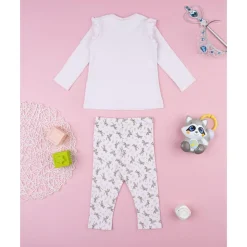 Pijama de niña dos piezas Bambi
