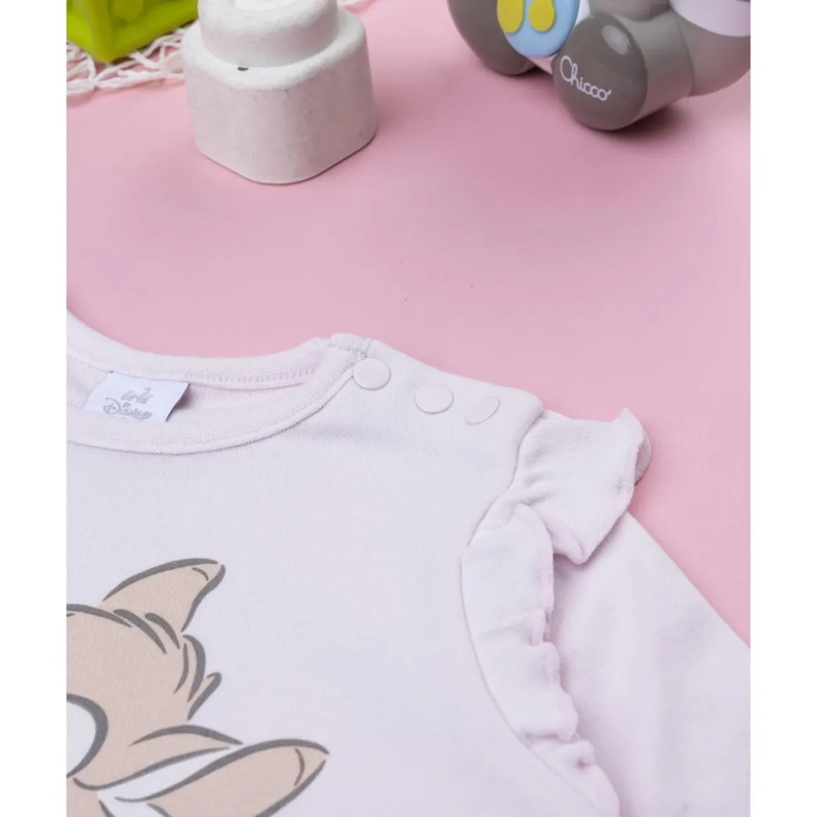 Pijama de niña dos piezas Bambi