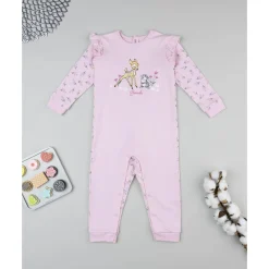 Pijama entero rosa Bambi niña