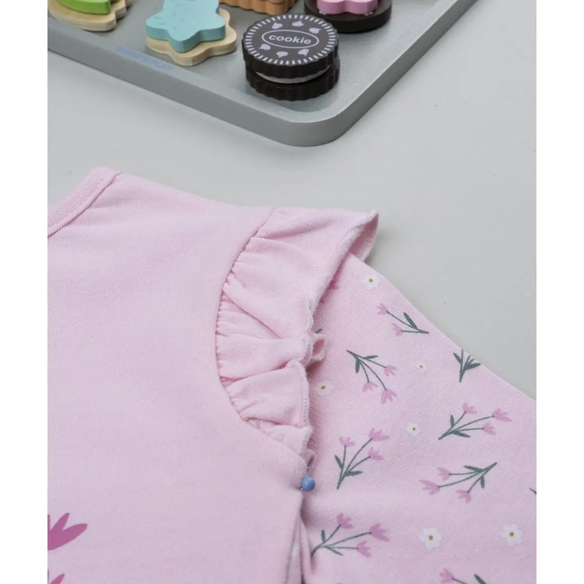 Pijama entero rosa Bambi niña