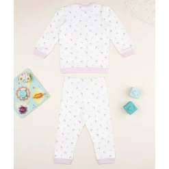 Pijama niña flores allover