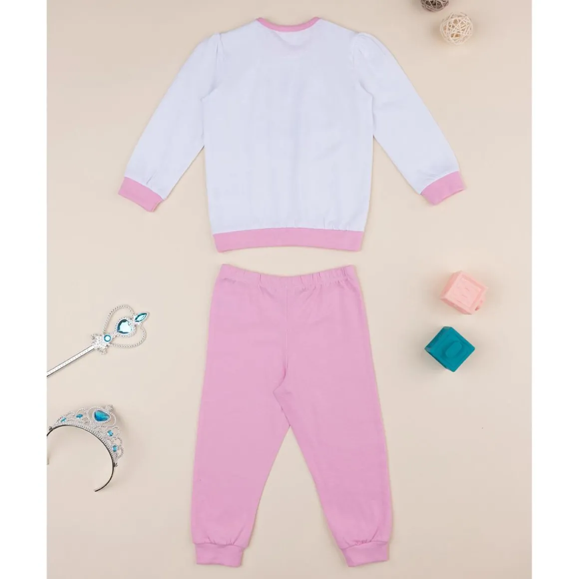 Pijama niña rosa unicornios