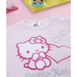 Pijama rosa de niña Hello Kitty
