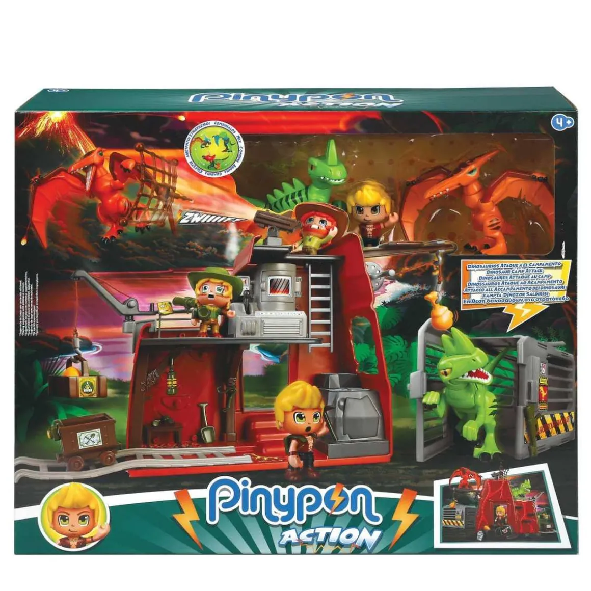 Pinypon - Dinos atacan el campamento Pinypon Action
