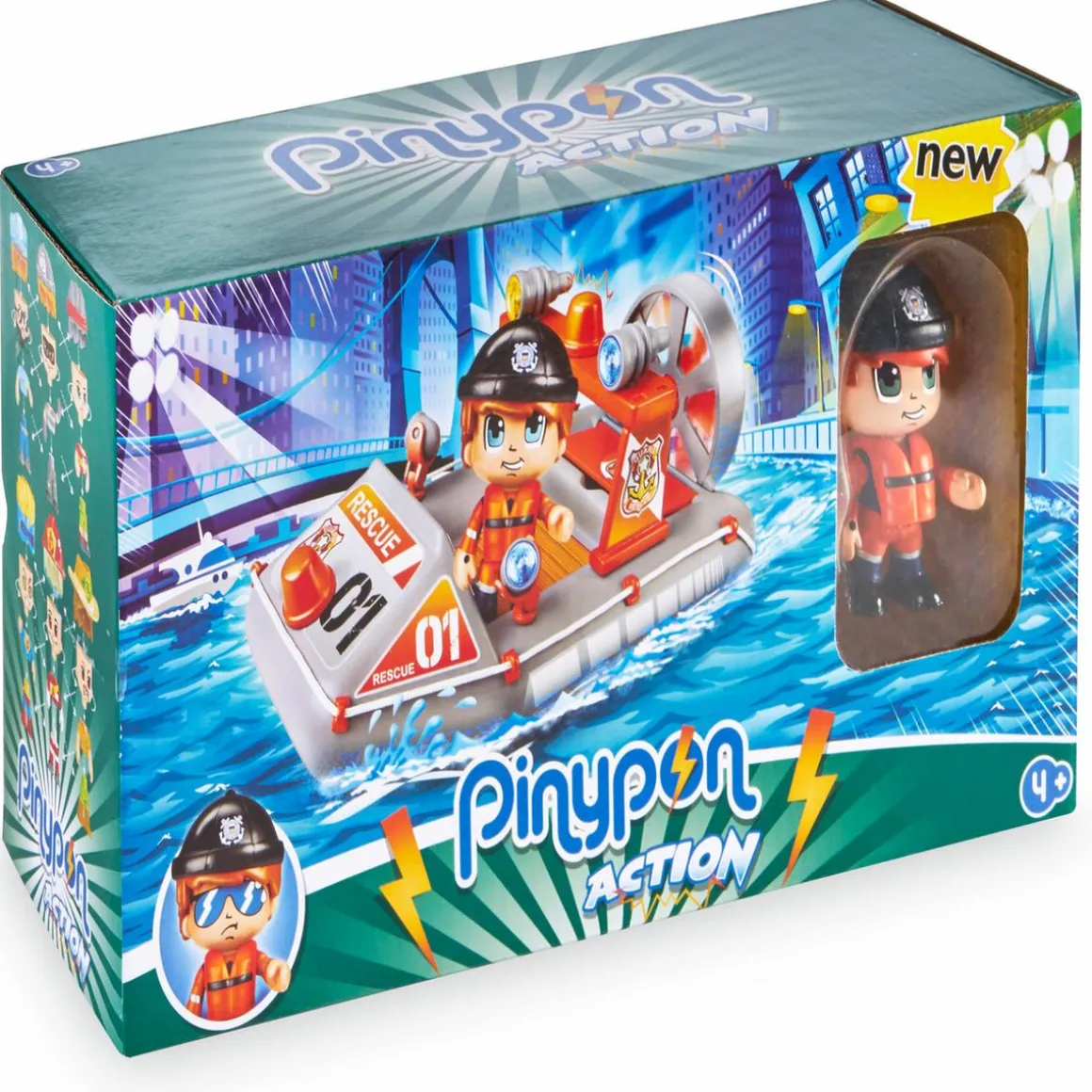 Pinypon - Lancha de Policía