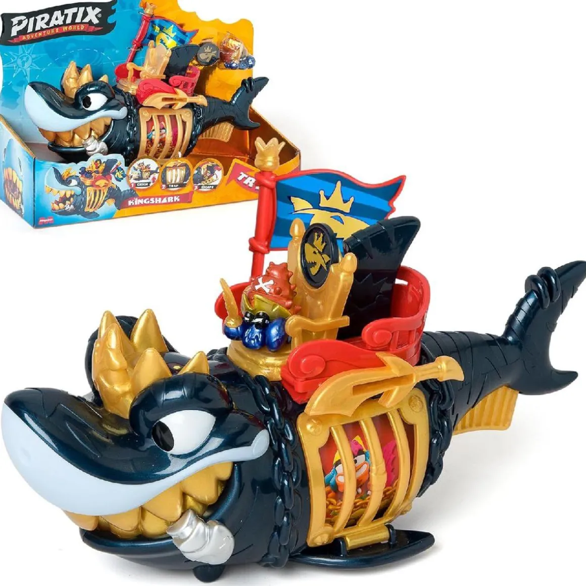 Piratix - King Shark Golden Teeth