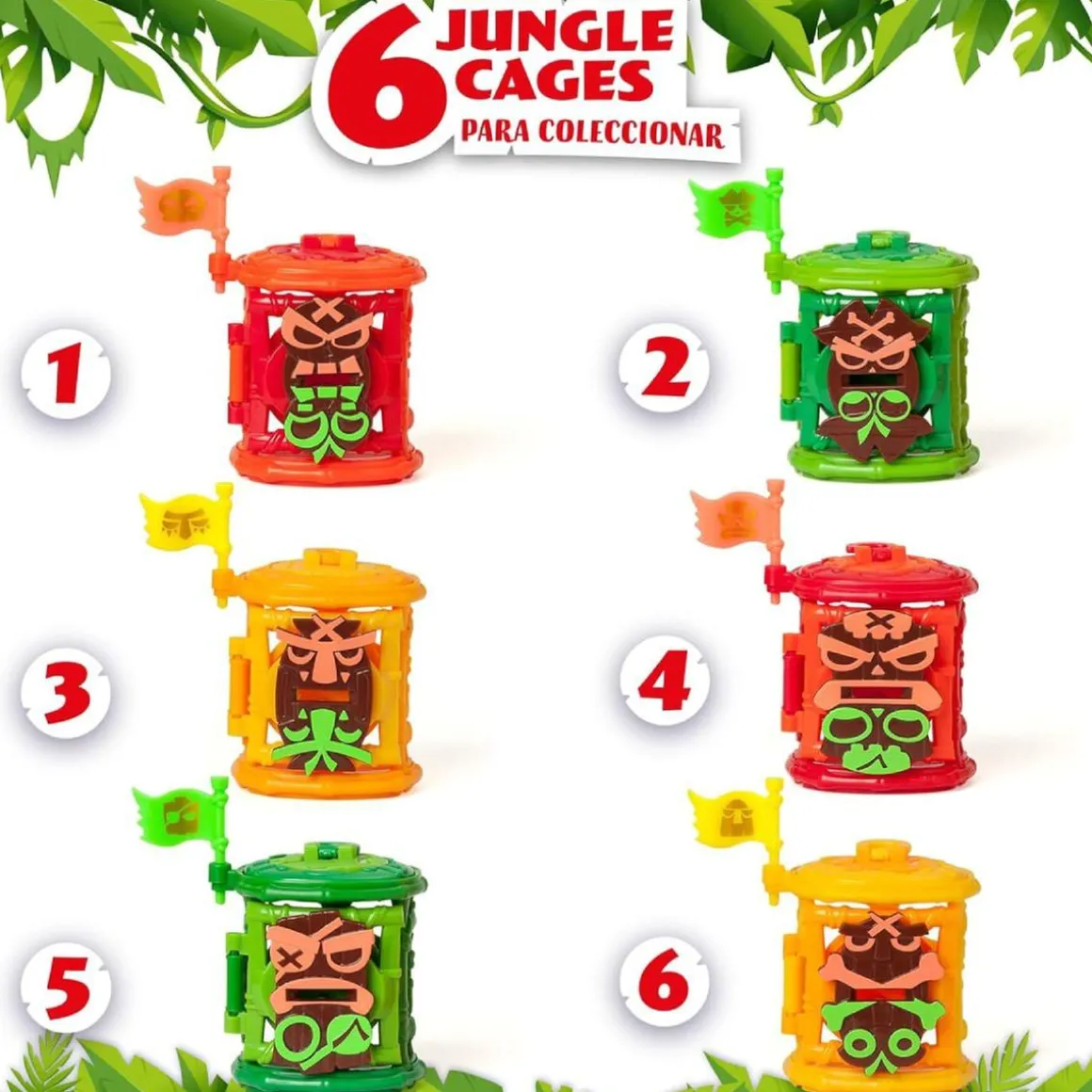 Piratix Crazy Jungle - Jungle Cage (varios modelos)