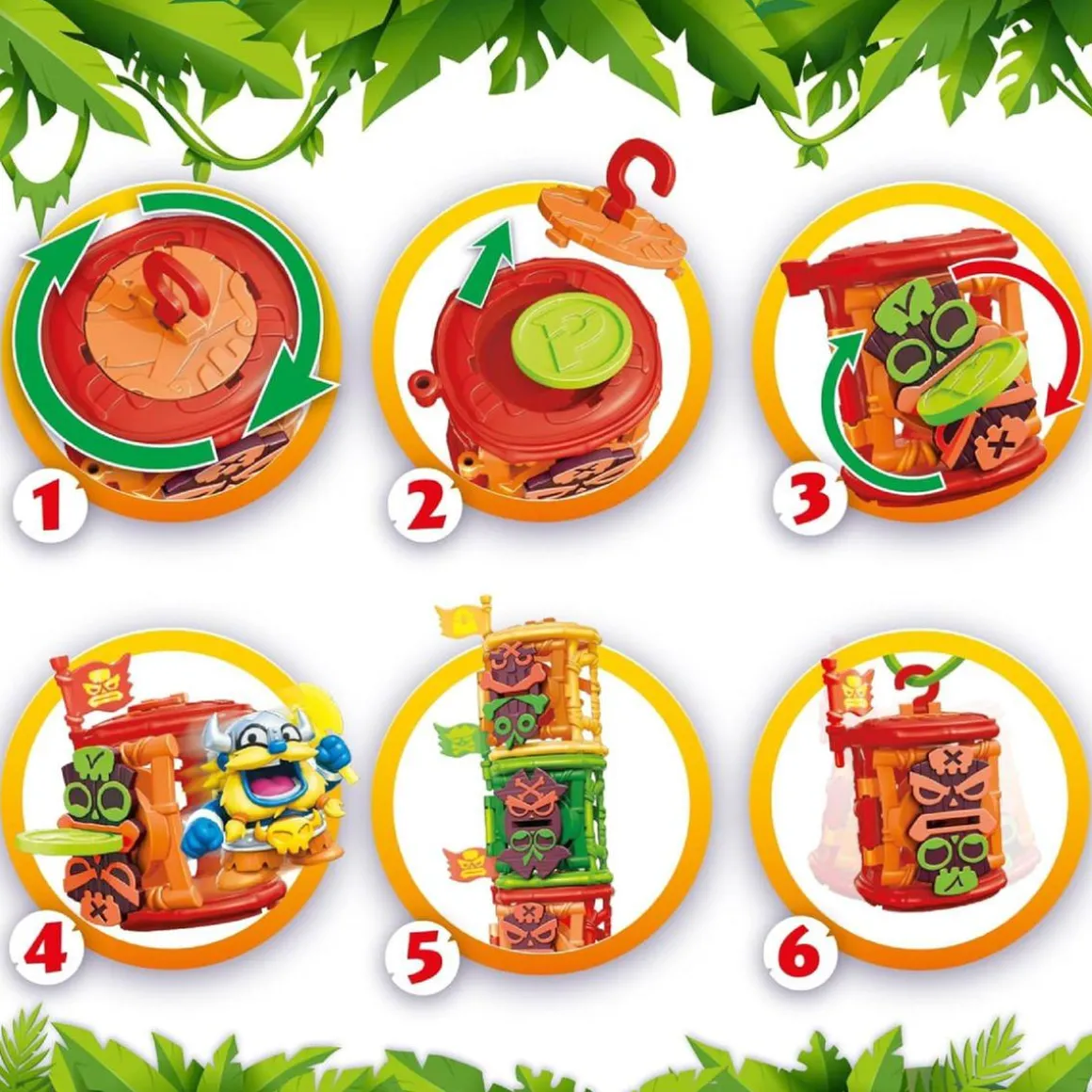 Piratix Crazy Jungle - Jungle Cage (varios modelos)