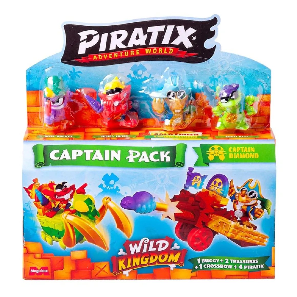Piratix Wild Kingdom - Captain Pack (Varios Modelos)