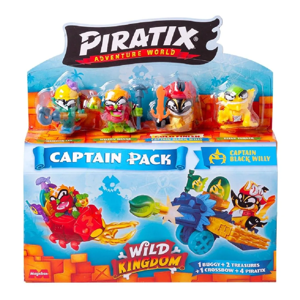 Piratix Wild Kingdom - Captain Pack (Varios Modelos)