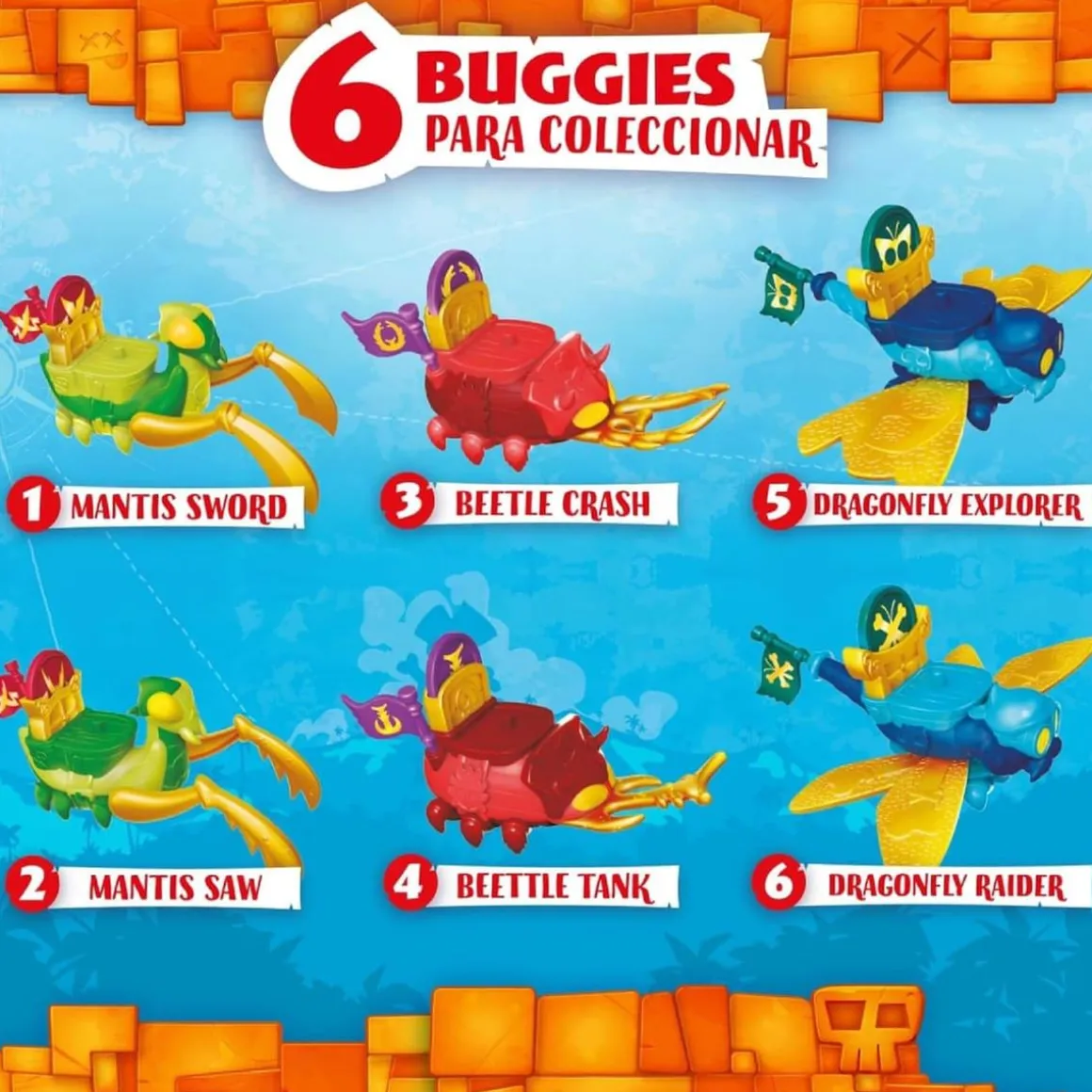 Piratix Wild Kingdom - Jungle Buggies (Varios Modelos)