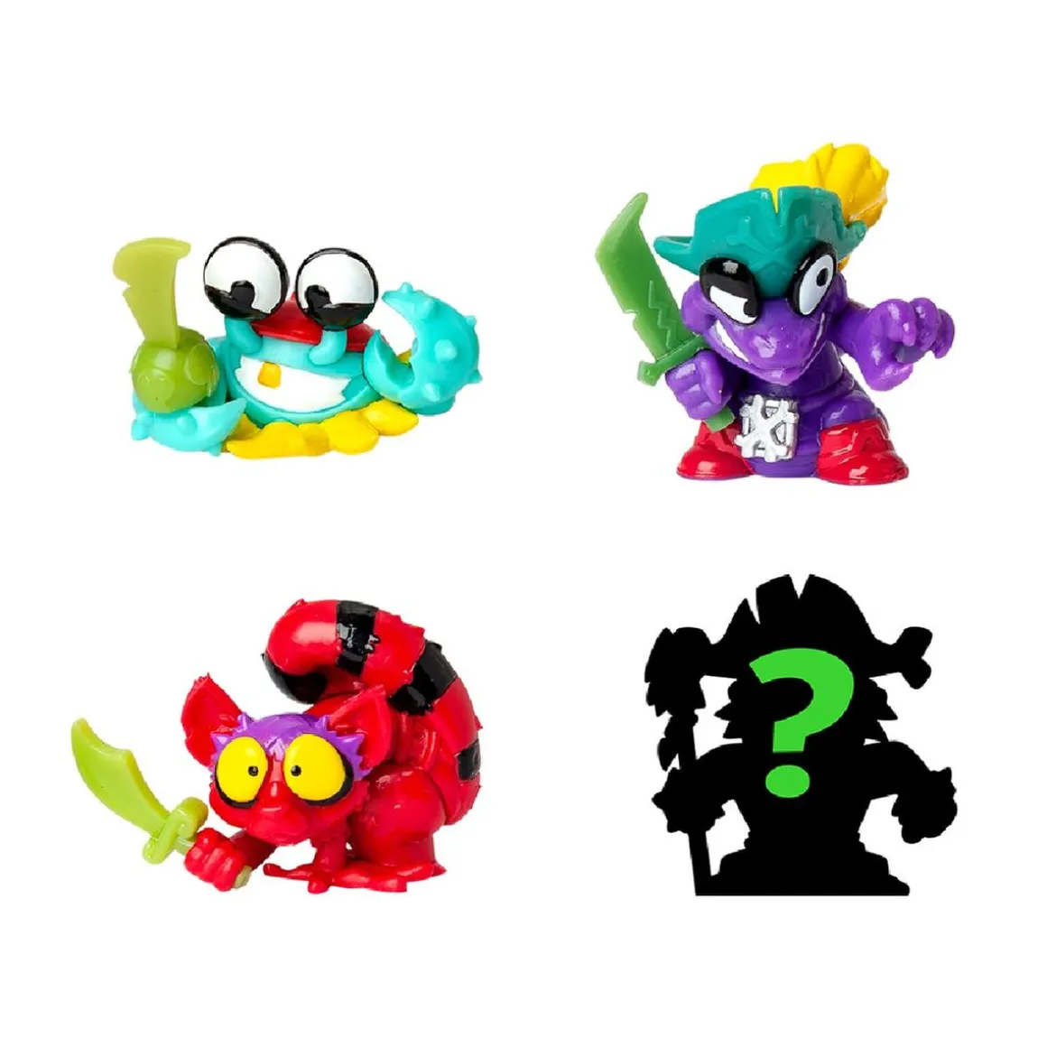 Piratix Wild Kingdom - Pack 4 figuras (Varios Modelos)