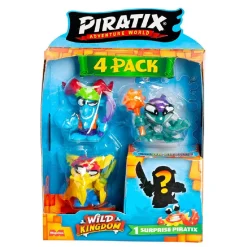 Piratix Wild Kingdom - Pack 4 figuras (Varios Modelos)