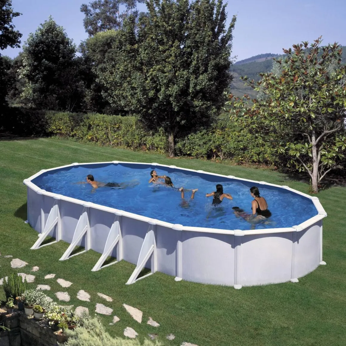 Piscina ovalada Atlantis 9,15 x 4,70 m