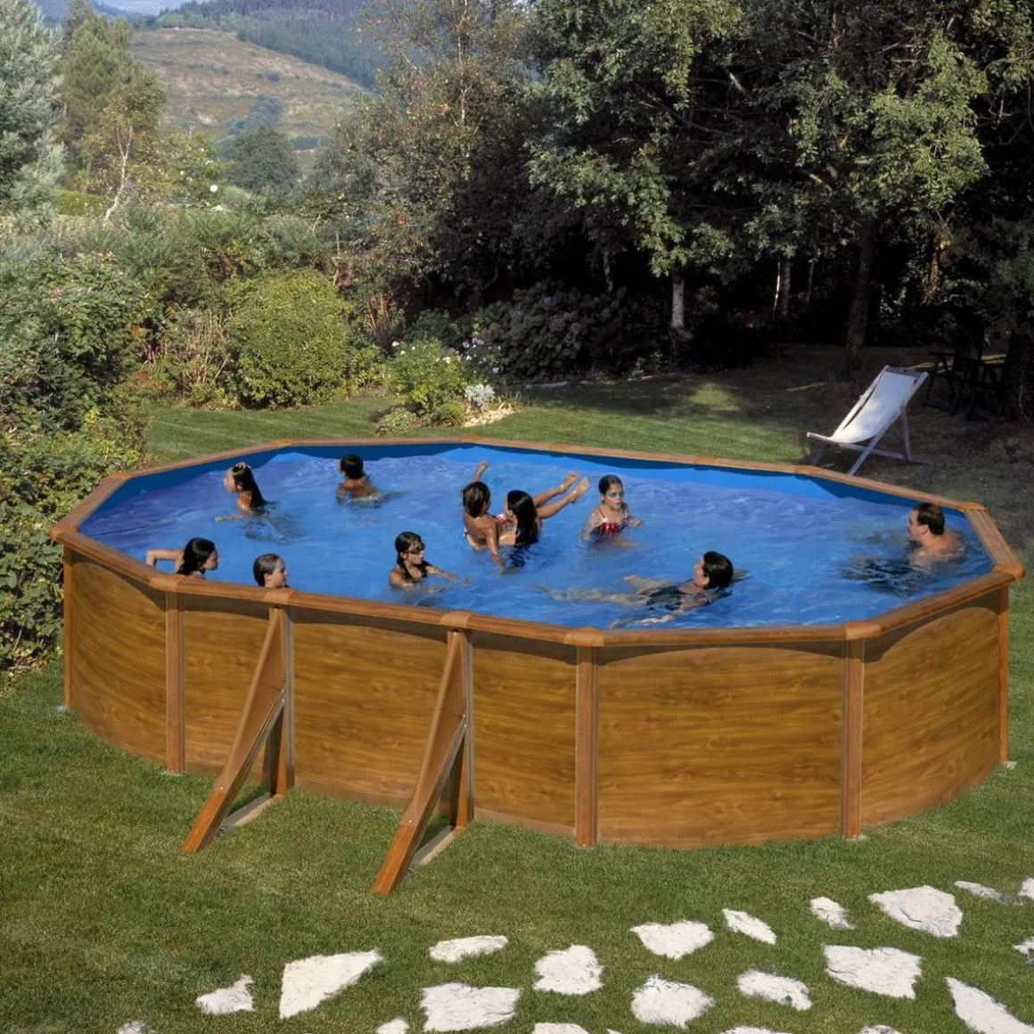 Piscina ovalada Pacific 5 x 3 m