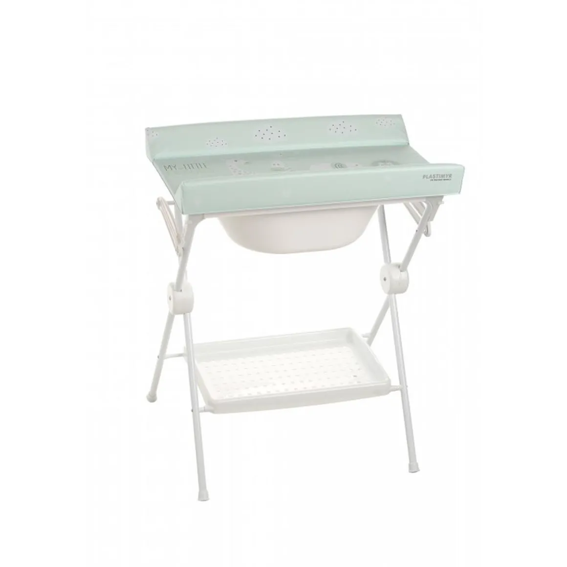 Plastimyr - Bañera Plegable Lea Safari Menta