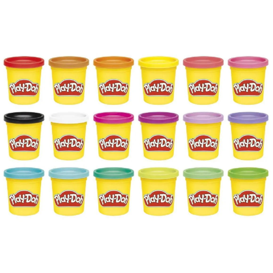 Play-Doh - Pack 18 Botes Imagine Anything