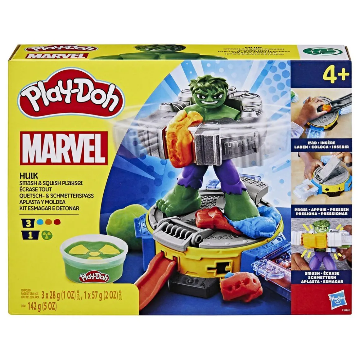 Play-Doh - Hulk Aplasta y moldea