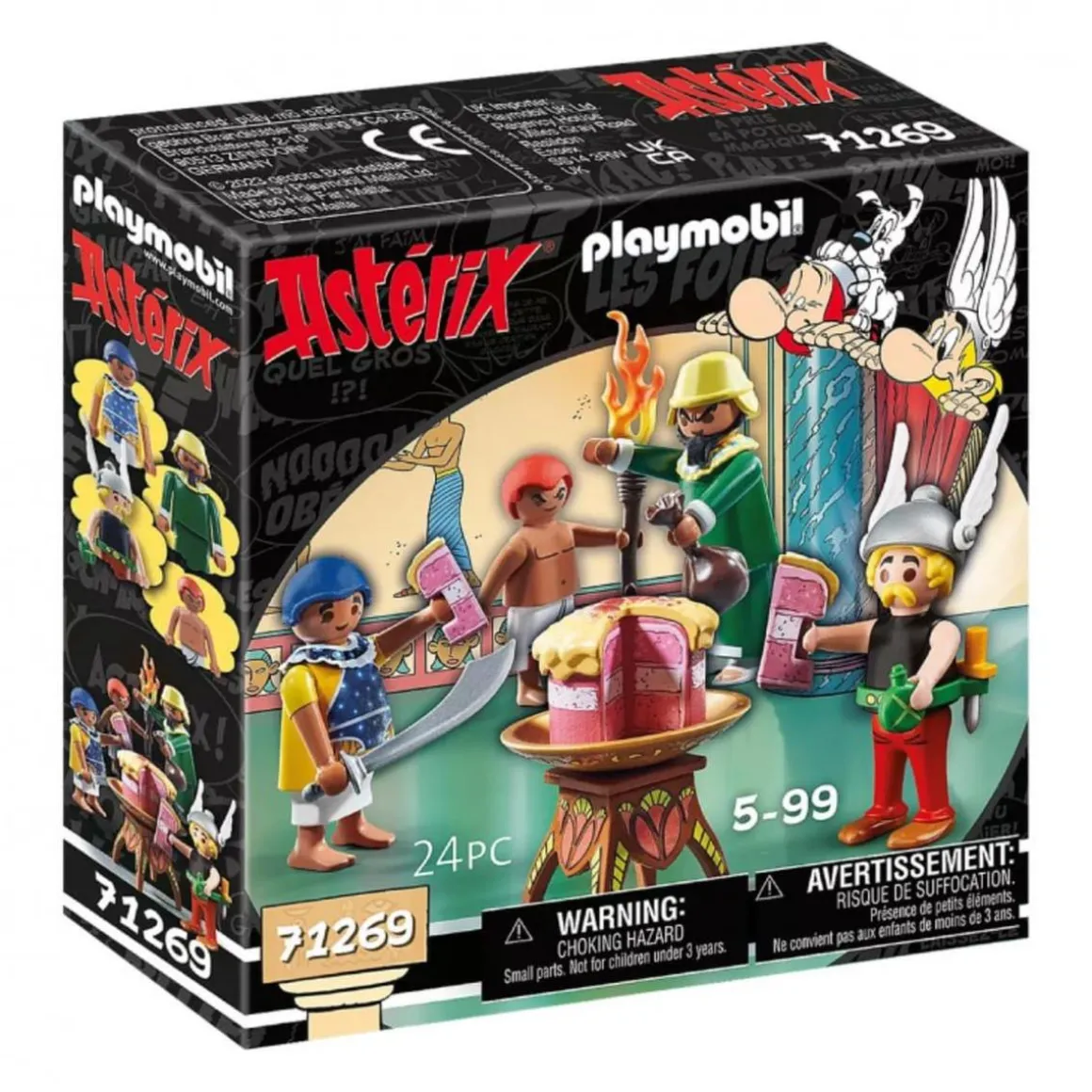 Playmobil - Astérix - El pastel envenenado de Paletabis