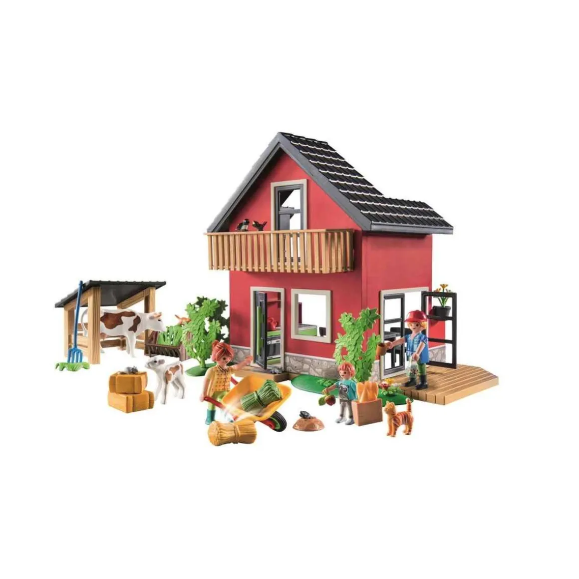 Playmobil - Casa de campo y animales de granja Playmobil Country ㅤ