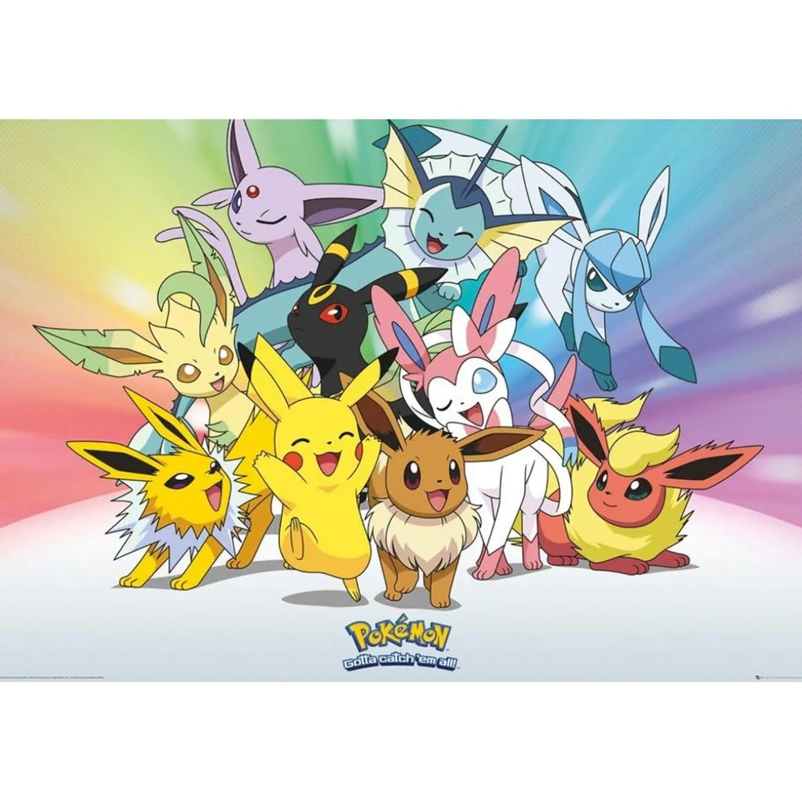 Pokemon - Póster Maxi de Pokemon, 61 x 91.5 cm ㅤ