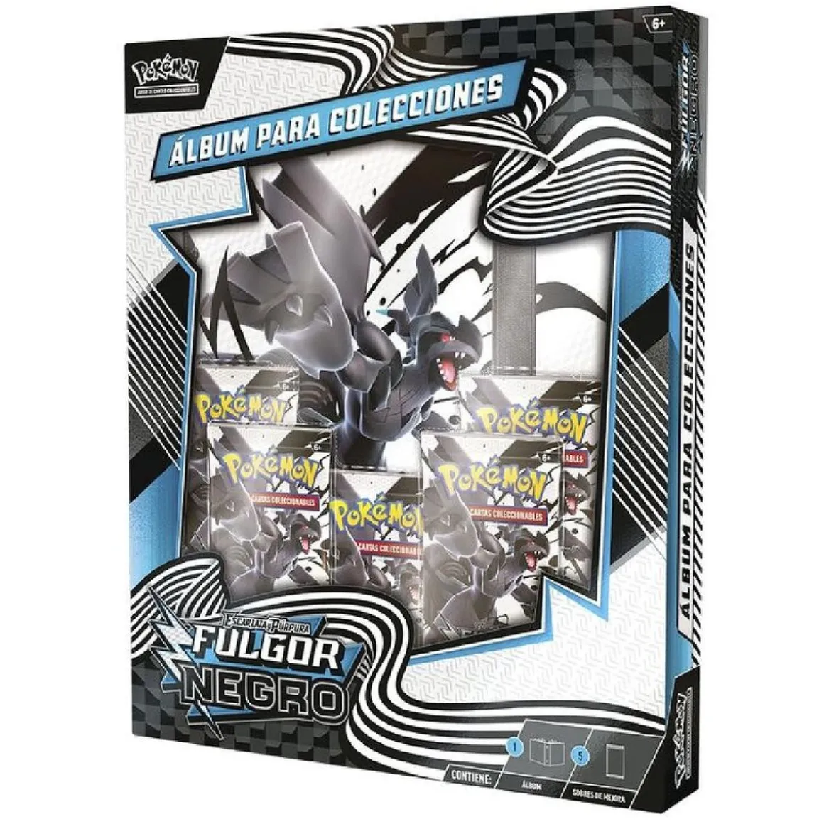 Pokémon - Álbum para colecciones Escarlata y Púrpura: Fulgor Negro (Español)