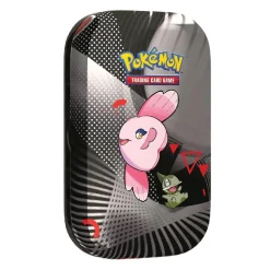 Pokémon - Mini Lata Escarlata y Púrpura: Fulgor Negro y Llama Blanca - Español (varios modelos)