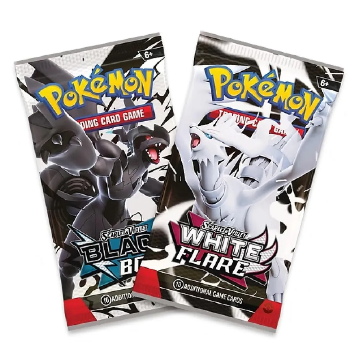 Pokémon - Mini Lata Escarlata y Púrpura: Fulgor Negro y Llama Blanca - Español (varios modelos)