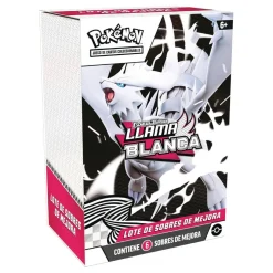 Pokémon - Pack 6 sobres de cartas Escarlata y Púrpura Llama Blanca (español)