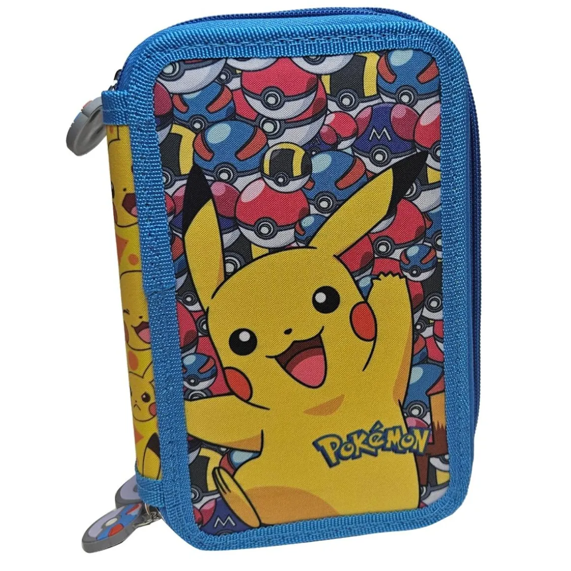 Pokémon - Plumier 3 cremalleras - Classic