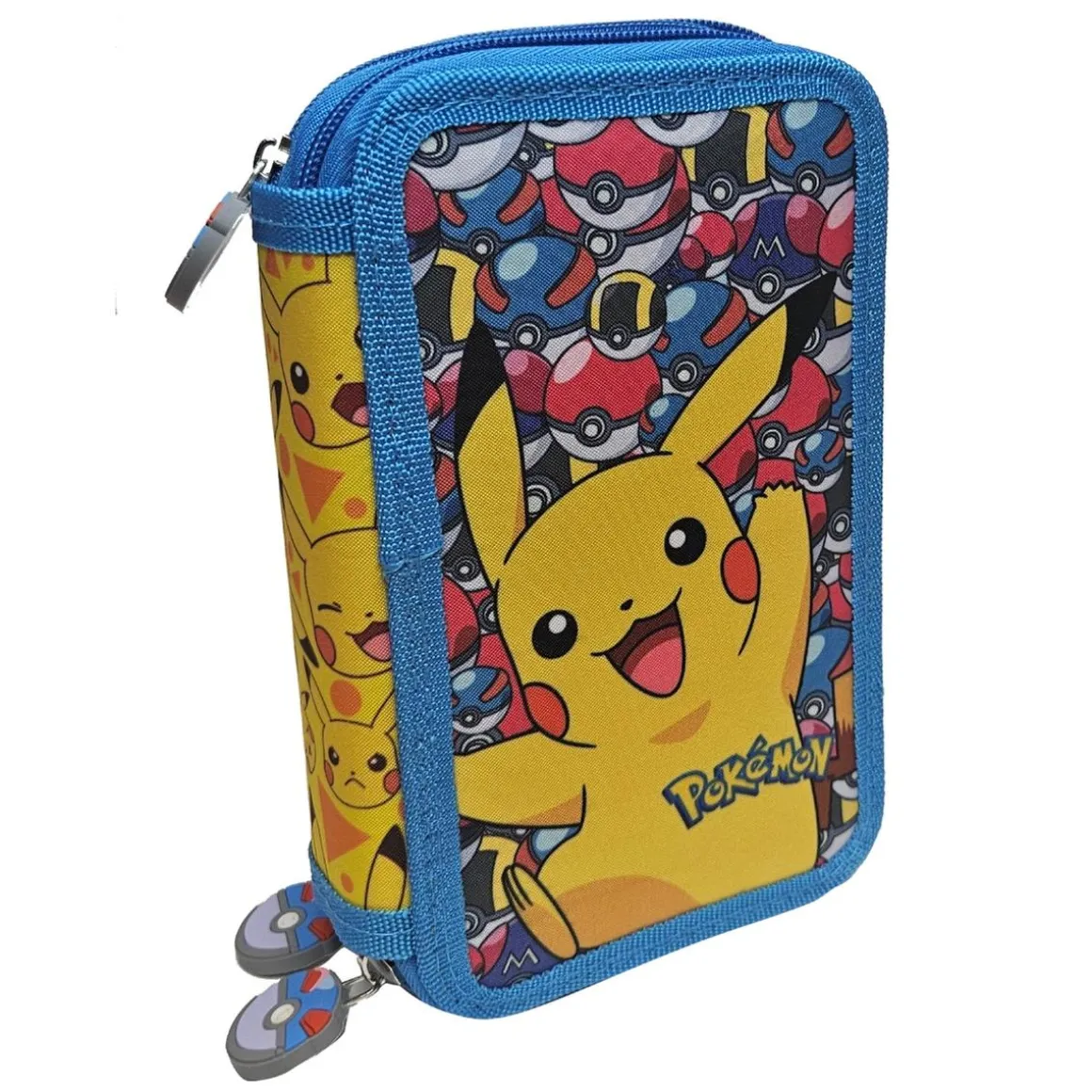 Pokémon - Plumier 3 cremalleras - Classic
