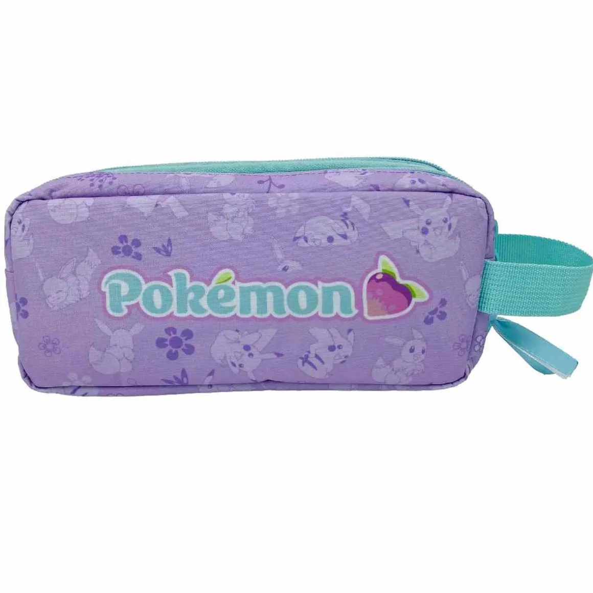 Pokémon - Portatodo triple - Colección Flowers