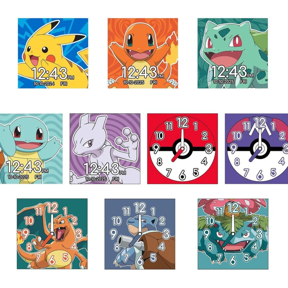 Pokémon - Reloj inteligente Pikachu