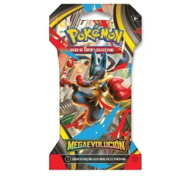 Pokémon - Sobre de cartas en blister Mega Evolución en español (Varios modelos)