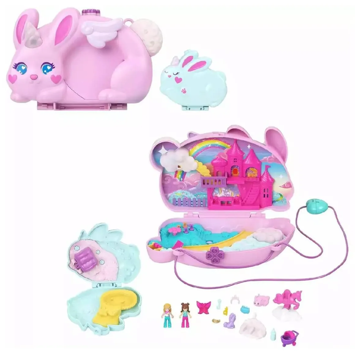 Polly Pocket - Cofre Bolso Conejito