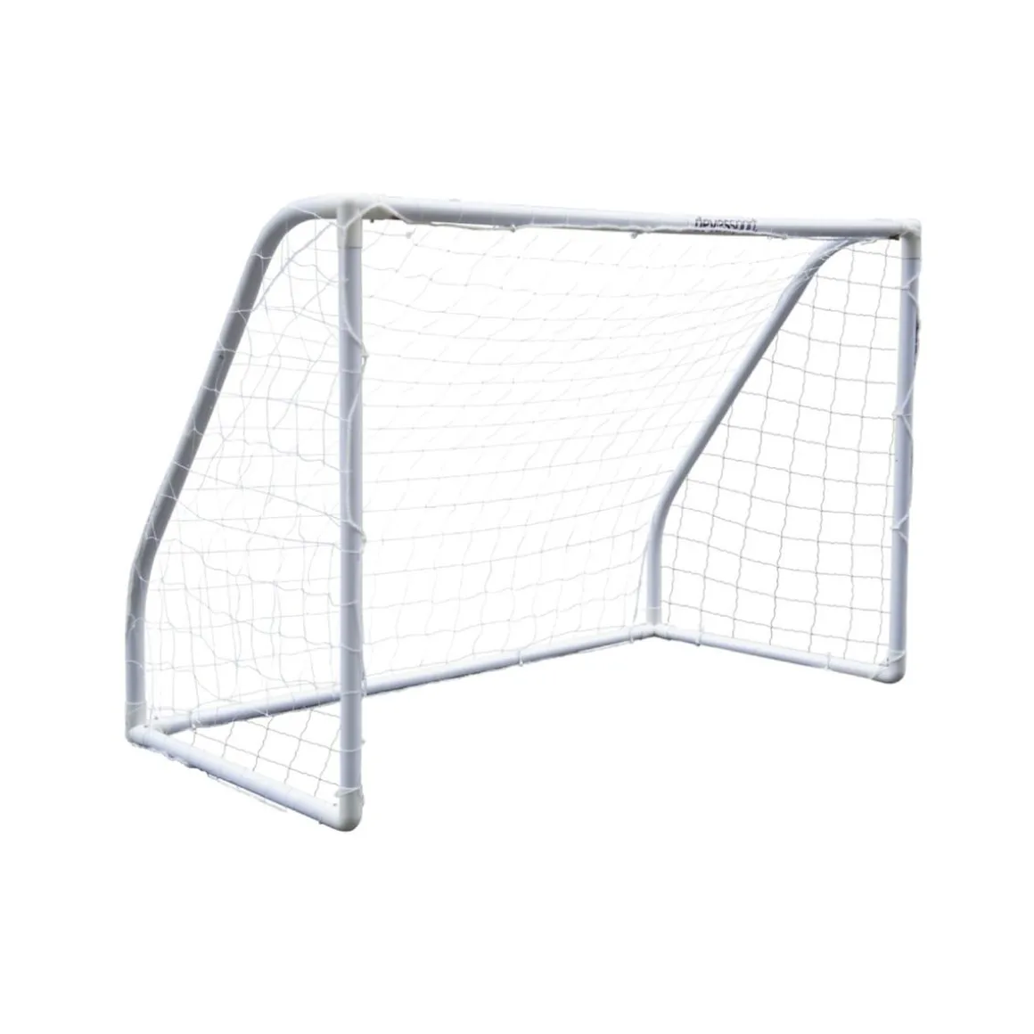 Portería PVC de fútbol con anclajes