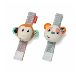 Pulseras sonajero Mono/Panda