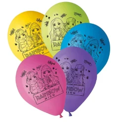 Rainbow High - 10 globos impresos