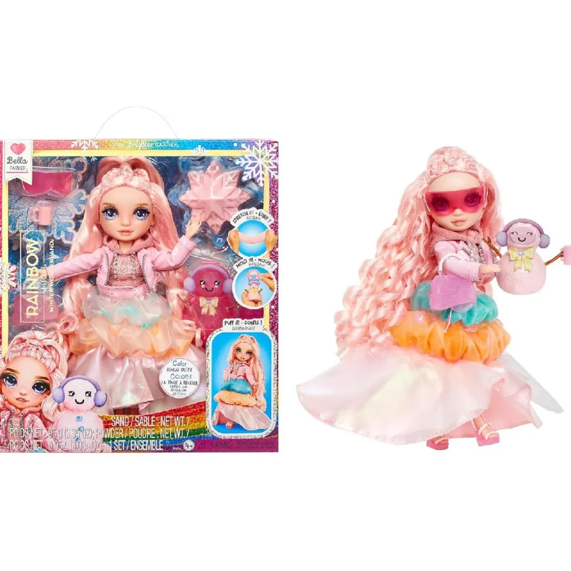 Rainbow High - Bella Parker - Muñeca Winter Wonderland