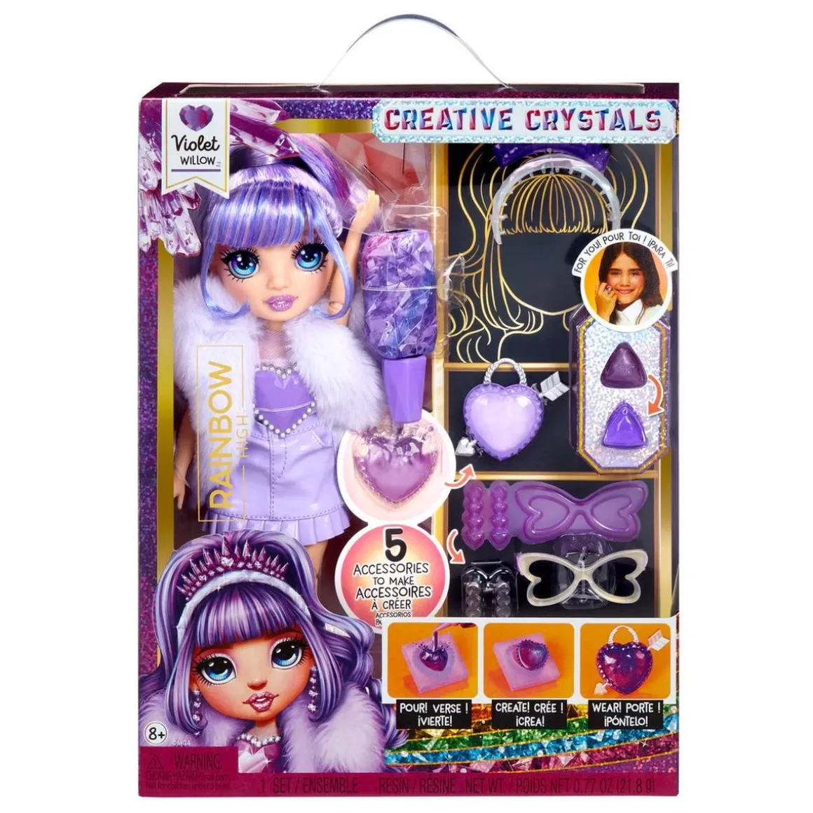 Rainbow High - Creative Crystals - Violet Willow