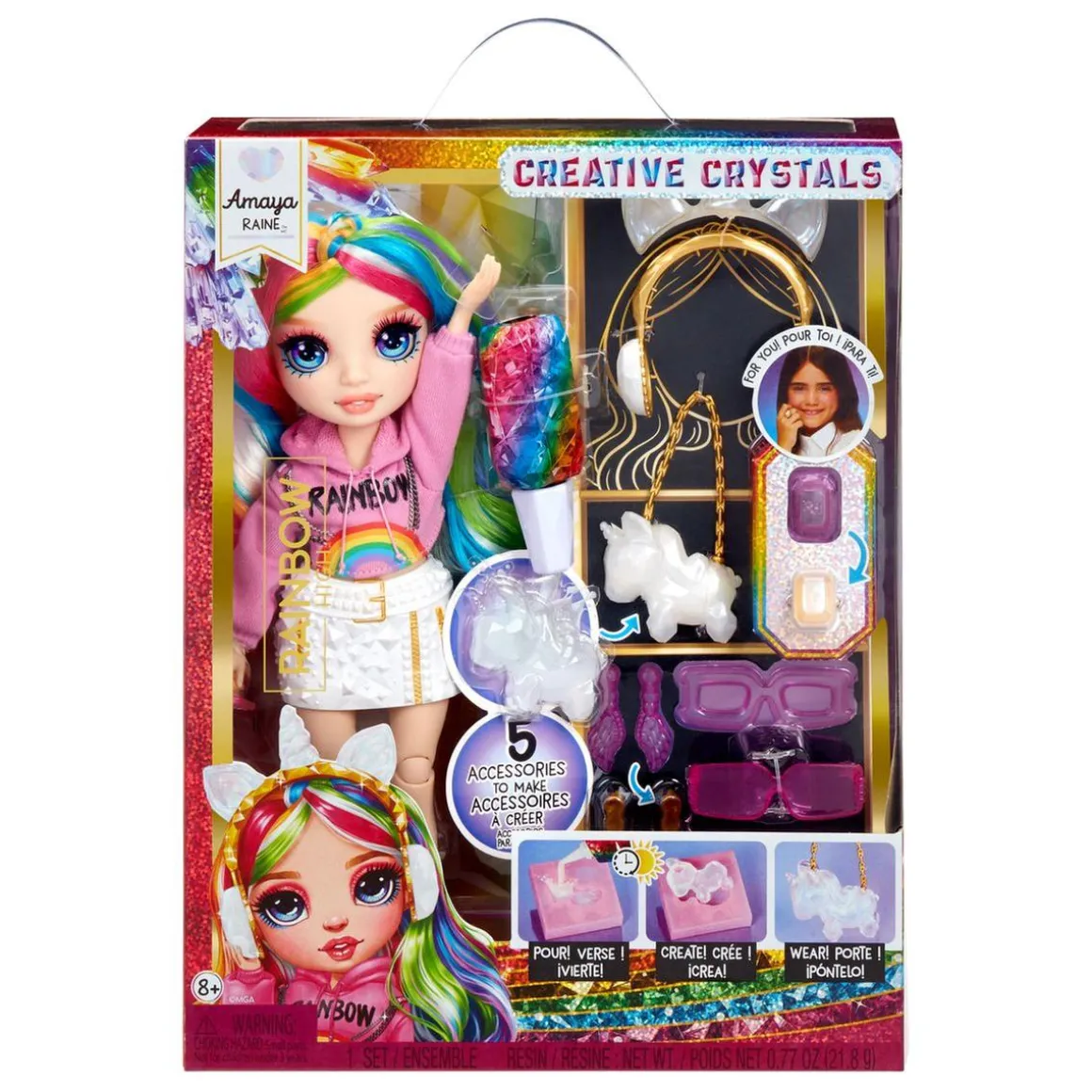 Rainbow High - Creative Crystals - Amaya Raine