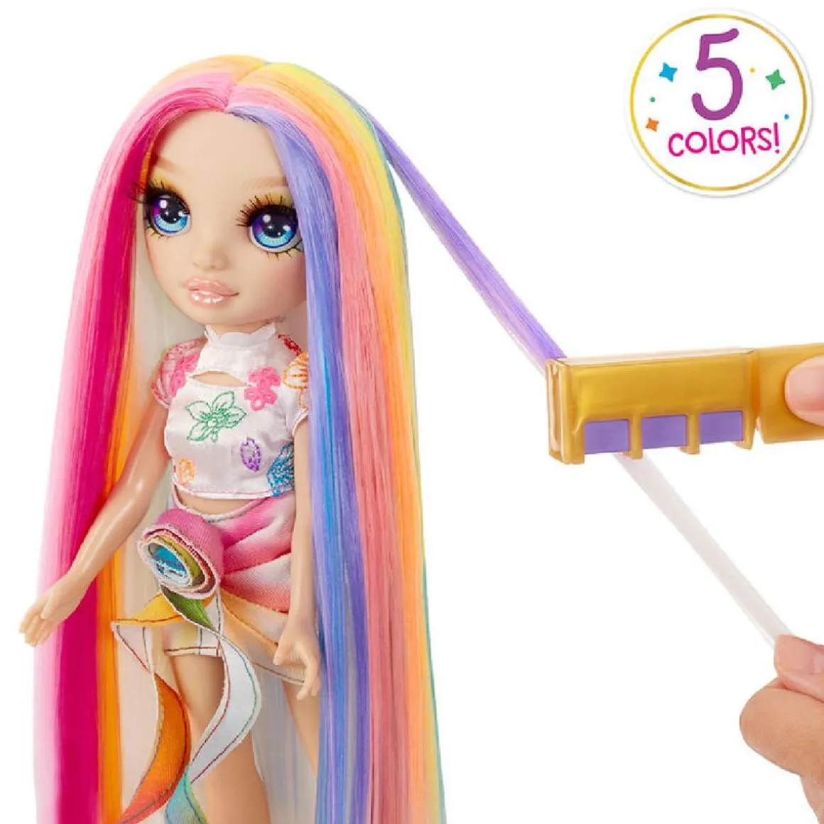 Rainbow High - Hair Chalk & Style - Amaya Raine
